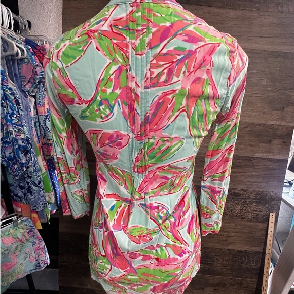Lilly Pulitzer Multicolor Pastel Blouse XS - Picture 5 of 9